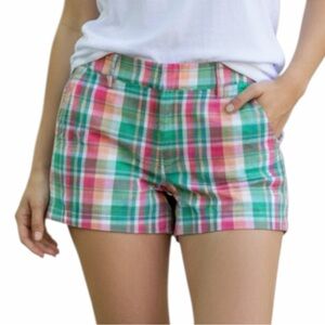 NAUTICA Woman’s Madras Preppy Resort Wear Plaid Shorts - NWT Size 0 SEE SIZING